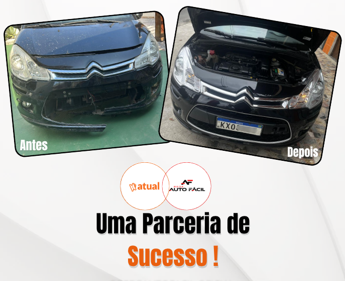 Reparação especializada - Antes e depois